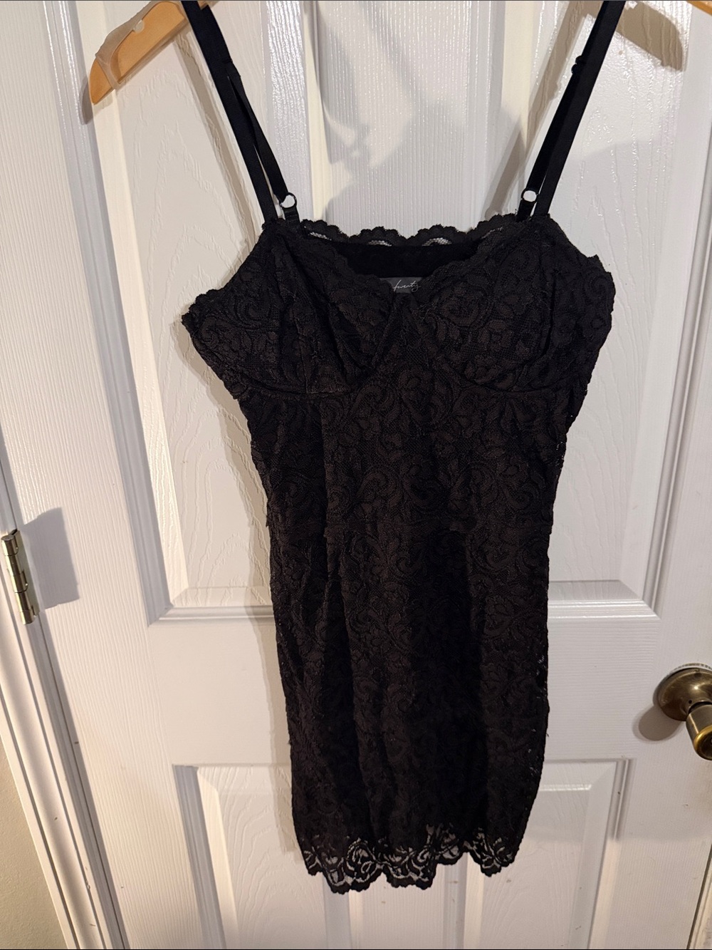 Y2K Forever 21 Black Lace Mini Dress